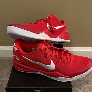 Nike Men's Red Athletic Shoes